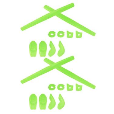Imagem de SmartVLT 2 pares de kits verdes de substituição para óculos de ouvido e nariz para Oakley Juliet