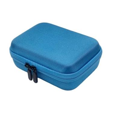 Imagem de Kokiya Estojo de viagem para refrigerador de insulina, bolsa de resfriamento com bolsa de malha, estojo organizador de frascos de insulina prático para, Slot Azul 15