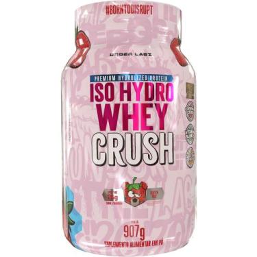 Imagem de Iso Hydro whey crush Under labz - 907g, Strawbear