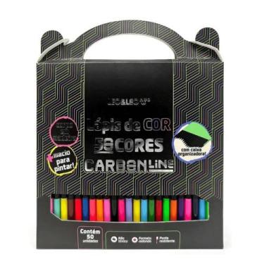 Imagem de Lapis de cor com 50 unidades carbonline - leo&leo - Leonora