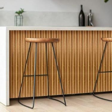 Imagem de Painéis Ripados autocolante (20, Freijo)