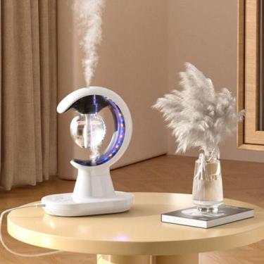 Imagem de Abajur LED Multifunção com Umidificador de Ar Snel Home, Branco, único