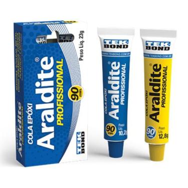 Imagem de Adesivo Epóxi Araldite Profissional 23g Incolor Tekbond