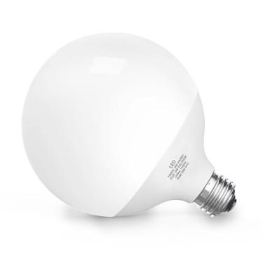 Imagem de Lâmpada LED, lâmpadas globo G120, lâmpadas LED de 18 W, lâmpada regulável de luz diurna de 4000 K, lâmpada grande base E26, 1400 lúmens, para decoração de casa de festa (18w4000k branco natural
