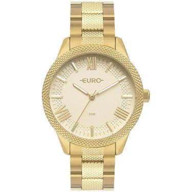 Imagem de Relógio Euro Feminino Glitz Dourado - EU2036YUZ/4D-Feminino