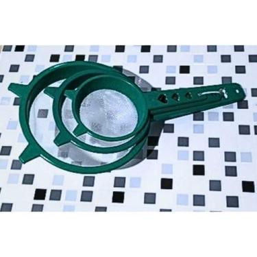 Imagem de Peneiras Love Jogo kIT com 3 Peças Kit 9, 11 e 15 cm para Cozinha Core