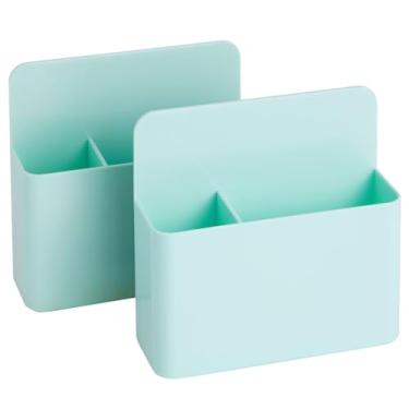 Imagem de Porta-canetas magnéticas para geladeira, armário, quadro branco (menta, 2 unidades)