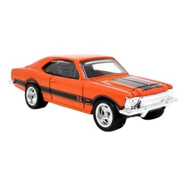 Imagem de Miniatura Chevrolet Opala 1978 1:64 Pneu Borracha Laranja