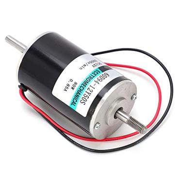 Imagem de Motor DC, Motor de Eixo de Saída Micro de Alta Velocidade, 80w 12V, para Cortador de Grama, Moedor, Perfuração Elétrica, Máquina de Enrolamento e Muito Mais (Sem suporte)