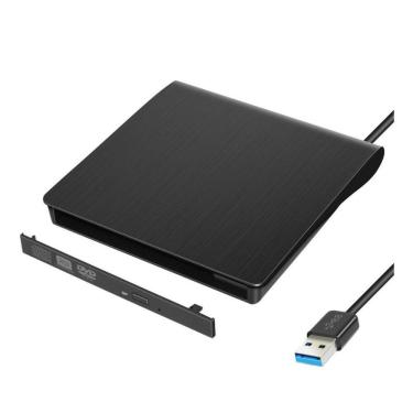 Imagem de Drive Gravador Dvd Cd Externo Usb 3.0 Portátil Pc Ultrabook