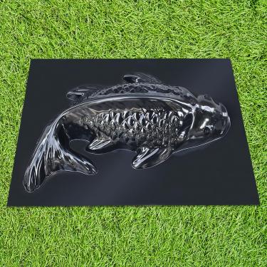 Imagem de BETONEX Molde de cimento 3D plástico ABS de 2 mm - moldes de plástico para concreto - molde de aquário - moldes de cimento para animais de concreto reutilizáveis