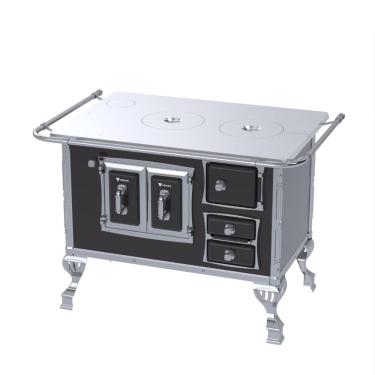 Imagem de Fogao a Lenha Venax n 2 Sec XVIII Chapa de Aluminio Preto SE