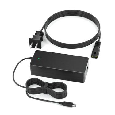 Imagem de VHBW Carregador de substituição de 42 V para scooter elétrica Phantom Gogo A8/A9/A10 AC DC adaptador