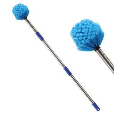 Imagem de Cobweb Duster Daneried com poste de extensão de aço inoxidável de 1,2 