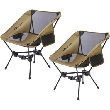 Imagem de Cadeira de acampamento MOON LENCE, 4ª geração, ultraleve, pacote x2