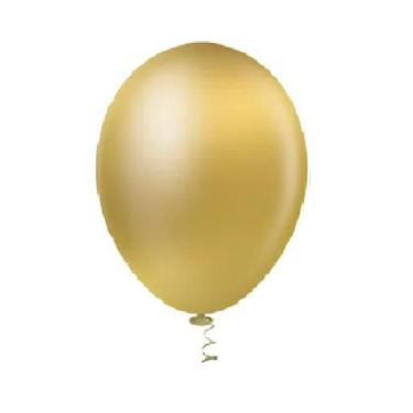 Imagem de Balao Perola 9 Ouro C/25 Pic Pic