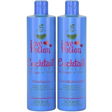Imagem de Home care morango e menta cocktail - shampoo e condicionador 500ml - l