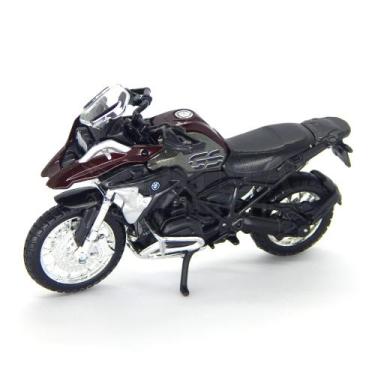 Imagem de Miniatura Moto Bmw R1200 Gs 2017 1/18 Grafite Maisto 35300