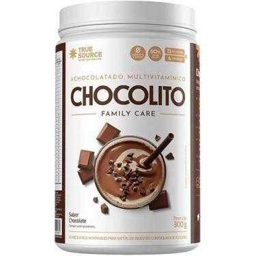 Imagem de Achocolatado Multivitamínico Chocolito 300g - Zero Açúcar, Zero Lactose, Zero Glúten - 13 Vitaminas 6 Minerais - 60% Cacau Puro - True Source