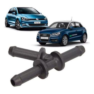 Imagem de Mangueira flange líquido arrefecimento vw golf gol saveiro audi a1 a3 