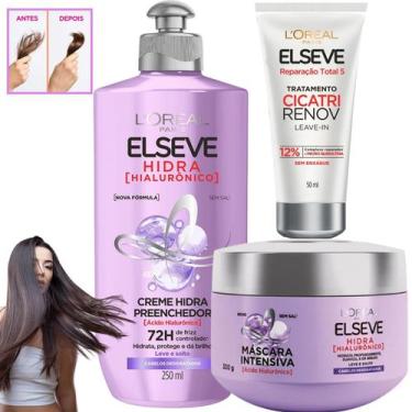 Imagem de Kit Elseve Acido Hialurônico Tratamento Cicatri Renov 5 - Loreal Paris