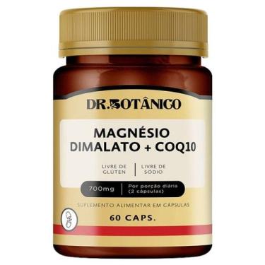 Imagem de Magnésio Dimalato + Coq10 800mg 60 Cápsulas Dr Botânico