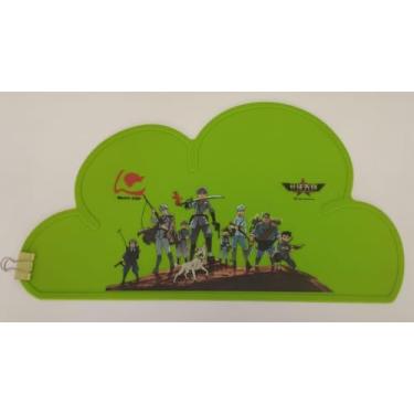 Imagem de Jogo Americano Antiaderente em Silicone Prático, Higiênico e Durável. Produto Unitário (Personagem infantil)