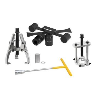 Imagem de SiaBiced Chave de desmontagem de tambor interno de máquina de lavar, tamanho duplo de 36 mm e 38 mm, pulsador compacto, ferramenta de reparo de