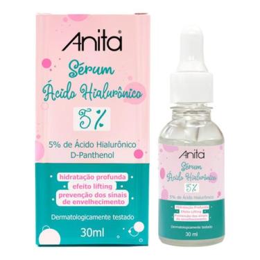 Imagem de Sérum Ácido Hialurônico 5% Hidratação Profunda 30ml Anita -