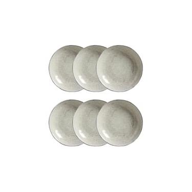 Imagem de Conjunto de Pratos Fundos Porto Brasil Bio Pistache 1,1 litros – 6 Peças