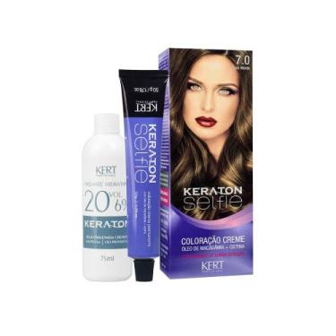Imagem de Tintura Keraton Selfie 7.0 Louro Médio