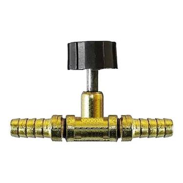 Imagem de 2X Registro 3/8 Conexão Emenda Mangueira 3/8 Gás - 1 Peça