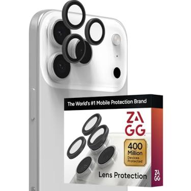 Imagem de ZAGG IS-GLEL AR E CameraRings-Apple-Basin/Zion/16PPM/15PPM-Silver Protetor de lente de câmera de telefone