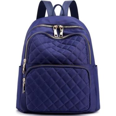 Imagem de Mochila feminina de moda pequena azul - HUOGUO