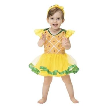 Imagem de Fantasia Abacaxi Bebe Frutas de Carnaval