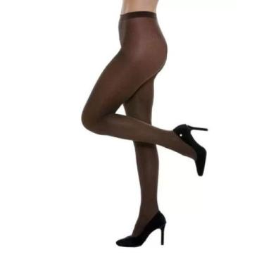 Imagem de Meia Calça Lupo Loba Fio 40 Poliamida Opaca Ref.: 05830, Marrom café, 