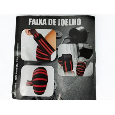 Imagem de Faixa de Joelho Academia/ Musculação fitness - Bella Fitness, Único