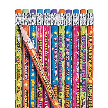 Imagem de Math Pencils - 144 Pieces - Educational And Learning Activities For Kids