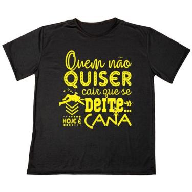 Imagem de Camisa Personalizada Frases Quem não quiser cair que se Deite Camiseta