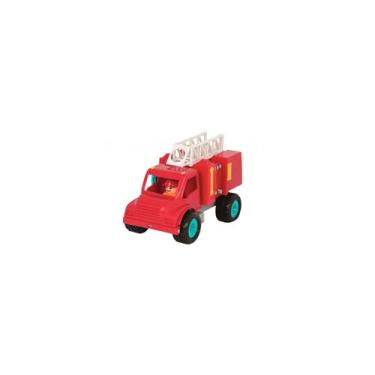 Imagem de Caminhão de bombeiros de brinquedo BATTATTOY 32861 - Lightbek Official