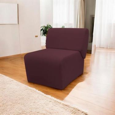 Imagem de Poltrona Decorativa Para Sala Manicure Consultório Escritório Zoe Sued