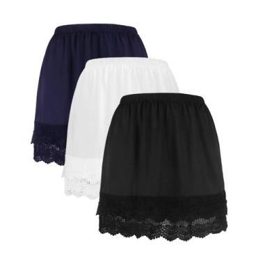 Imagem de Extensor de camisa de renda Vanrose Jan Mini Short Extra Length