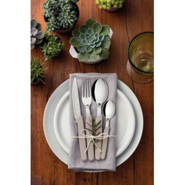 Imagem de Faqueiro Tramontina Carmel Inox Natural Médio 24 Peças