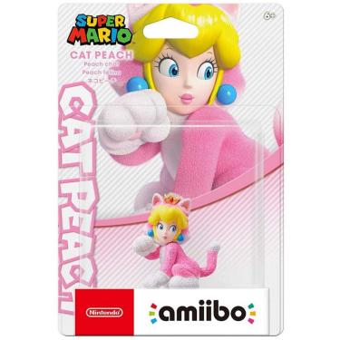 Imagem de Amiibo Cat Peach Super Mario Series - Switch 3Ds Wii U