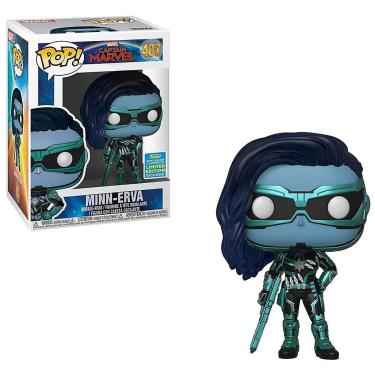 Imagem de Funko Pop Captain Marvel 487 Minn-Erva SDCC Exclusive