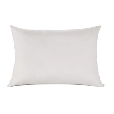 Imagem de Kit 6 Fronhas Algodão Branca Lisa Crystal Teka