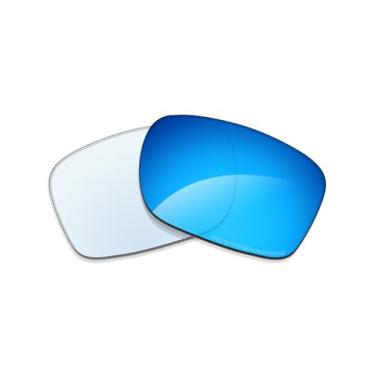 Imagem de Alphax Lentes de reposição adaptáveis fotocromáticas espelhadas não polarizadas para óculos de sol elétricos Backbone