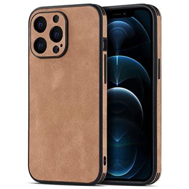 Imagem de Capa de telefone de couro PU fosco para iPhone 13 11 12 14 Pro Max XS Max XR X 13Pro 14 11 Silicone macio Business Slim Capa traseira, T3, para 7 Plus ou 8 Plus
