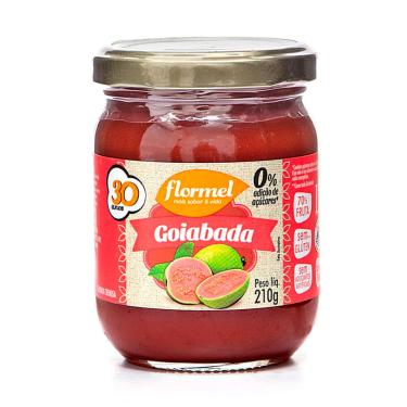Imagem de Goiabada Cremosa Zero vd 210g - Flormel