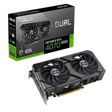 Imagem de Placa de Vídeo Asus GeForce RTX 4070 SUPER Dual 12GB GDDR6X